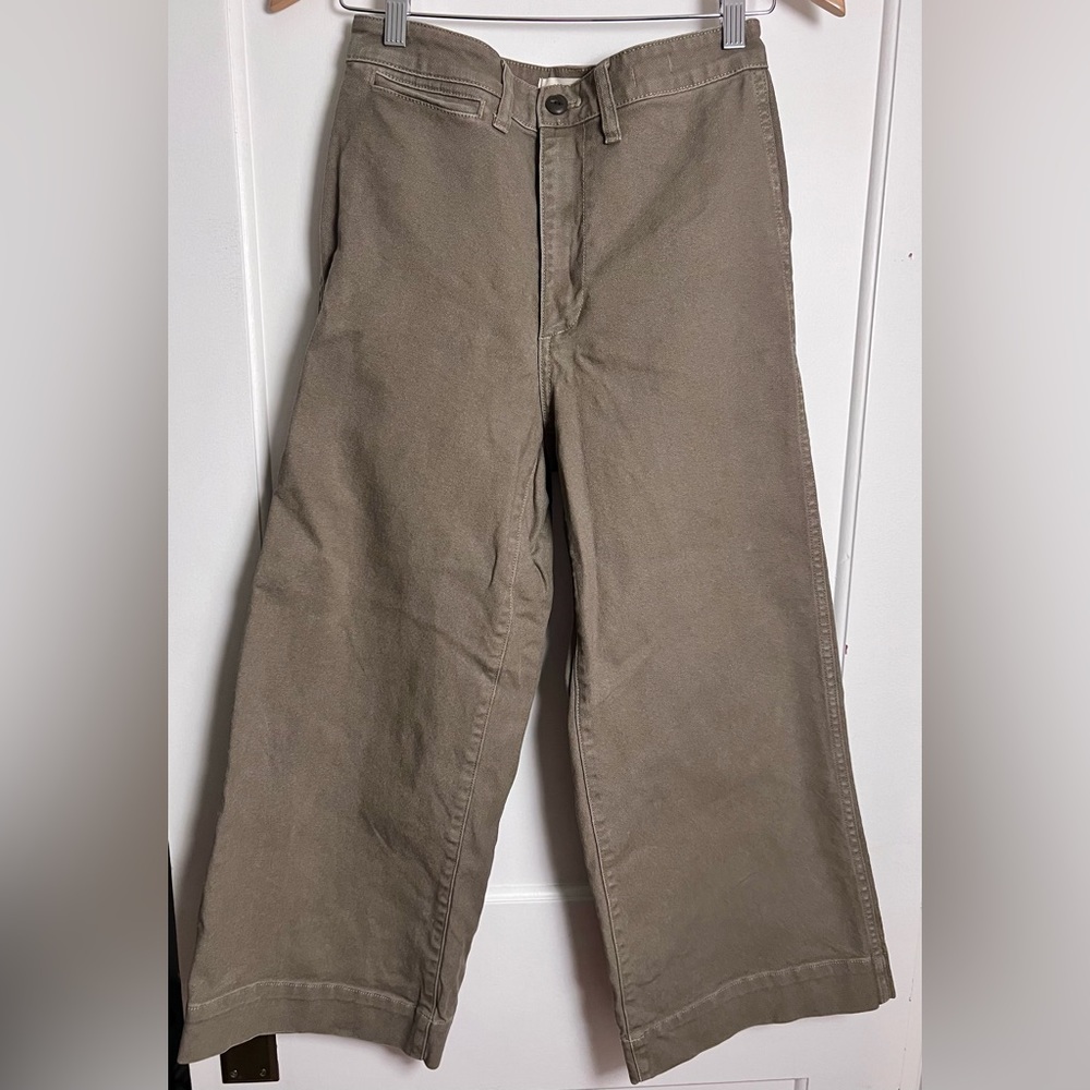 Madewell Emmitt Wide Leg Crop pant - 27